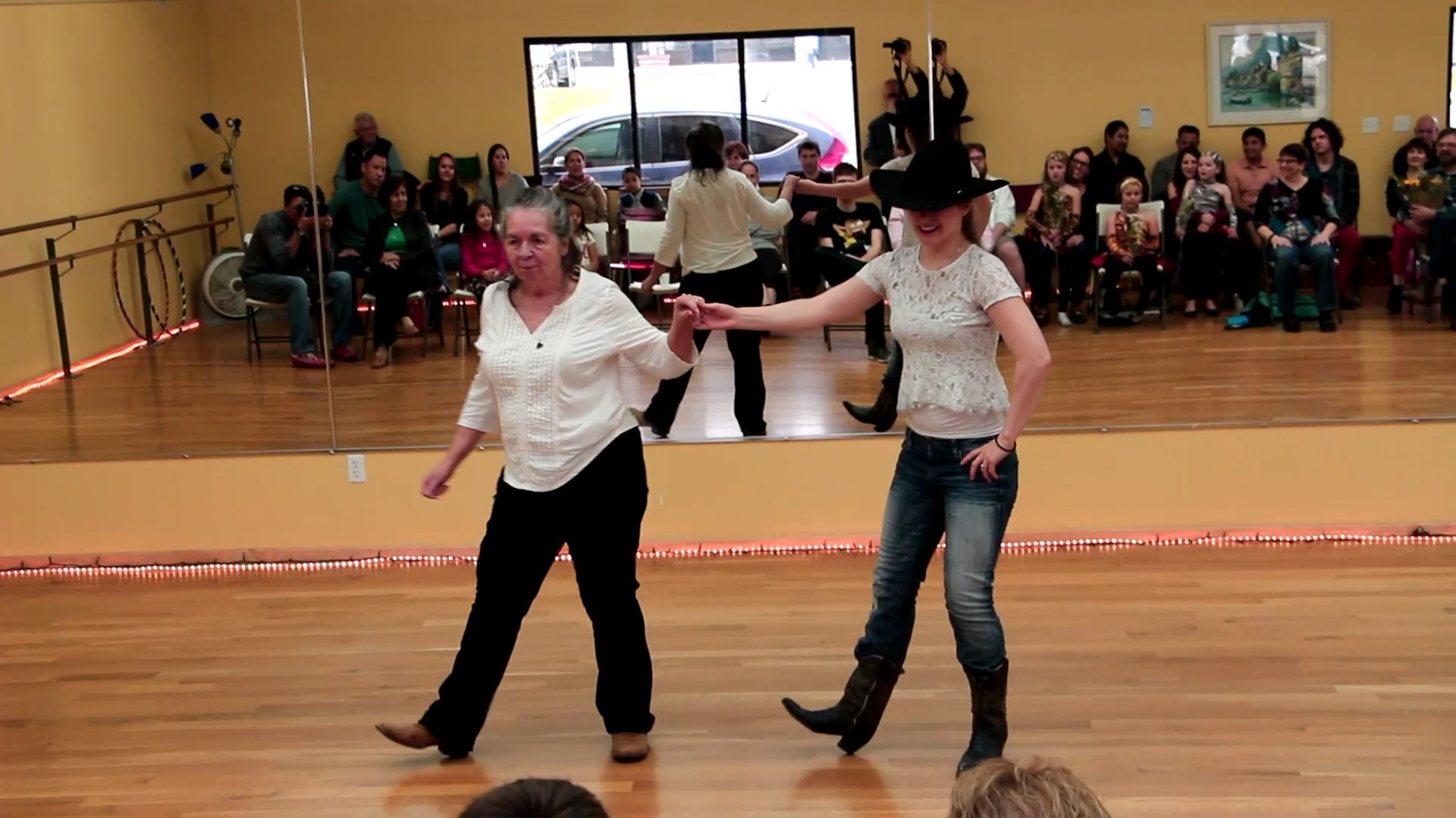 Country Dancing - Rebekah & Suzy